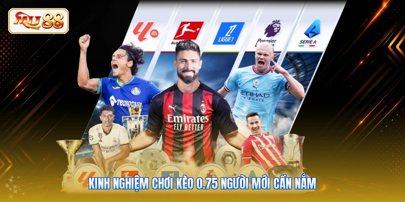 Kinh nghiệm chơi kèo 0.75 người mới cần nắm